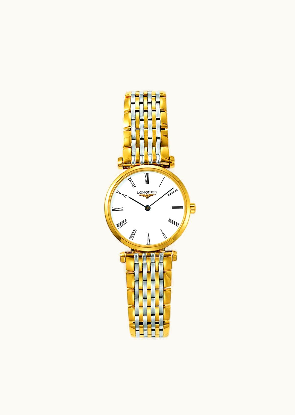Longines La Grande Classique Quartz 24 Two Tone Yellow Roman