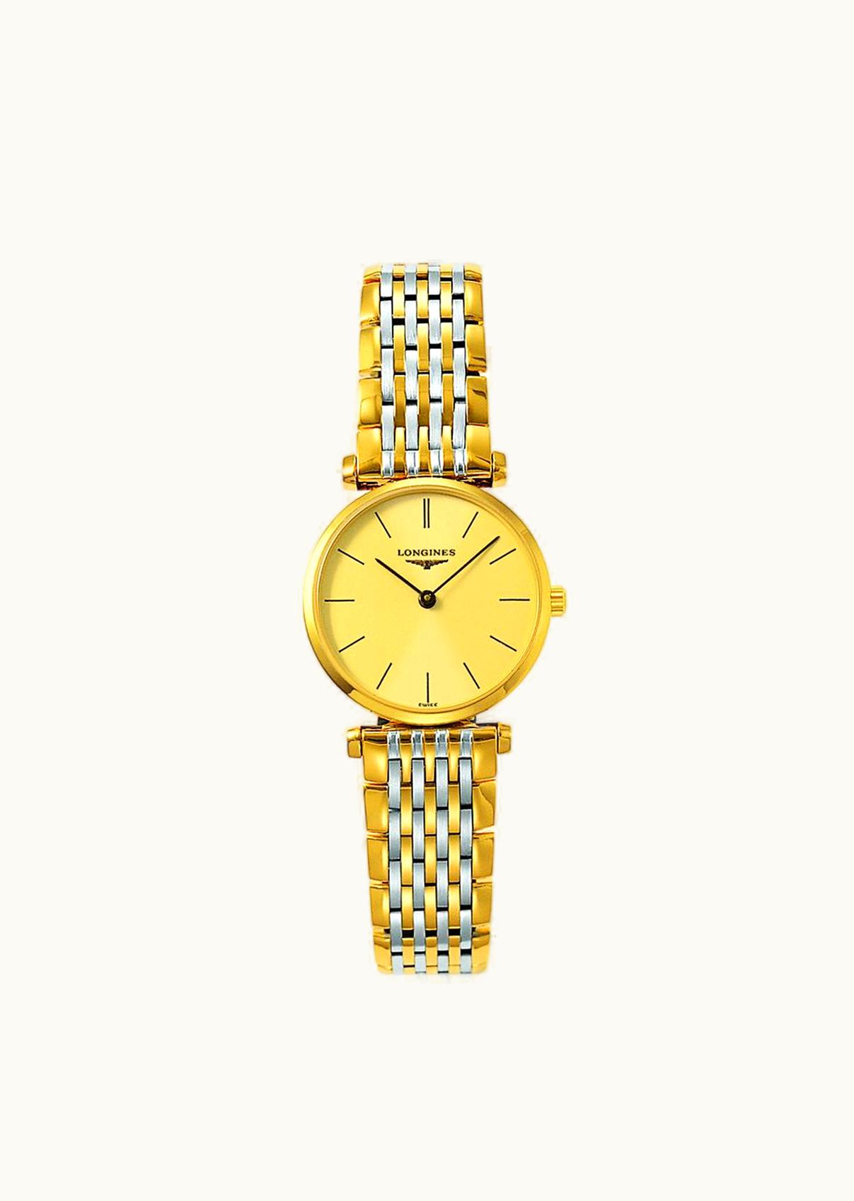 Longines La Grande Classique Quartz 24 Two Tone Yellow Stick