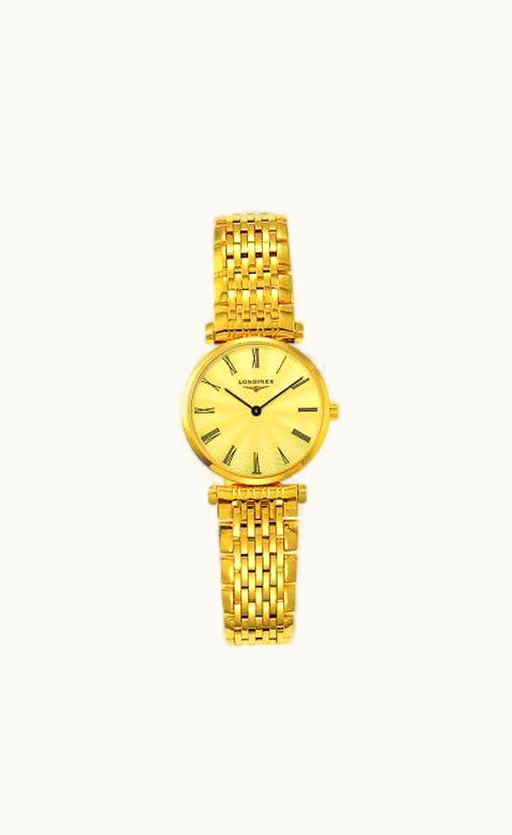 Longines La Grande Classique Quartz 24 Yellow Roman Yellow