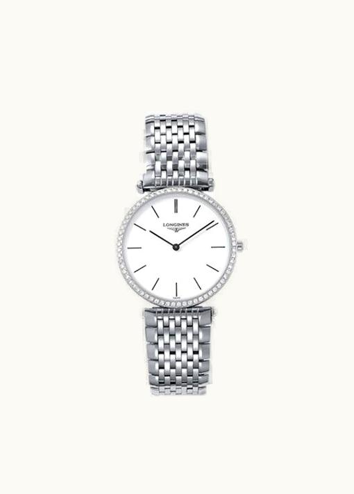 Longines La Grande Classique 33 Quartz Diamond Bezel Stick