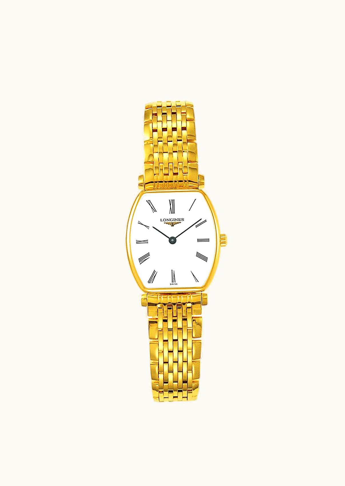 Longines La Grande Classique Tonneau 22 Yellow