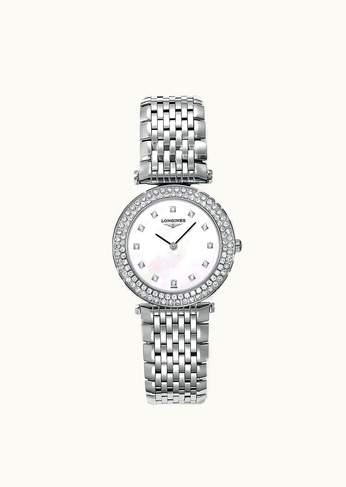 Longines La Grande Classique Quartz 29 Diamond Bezel