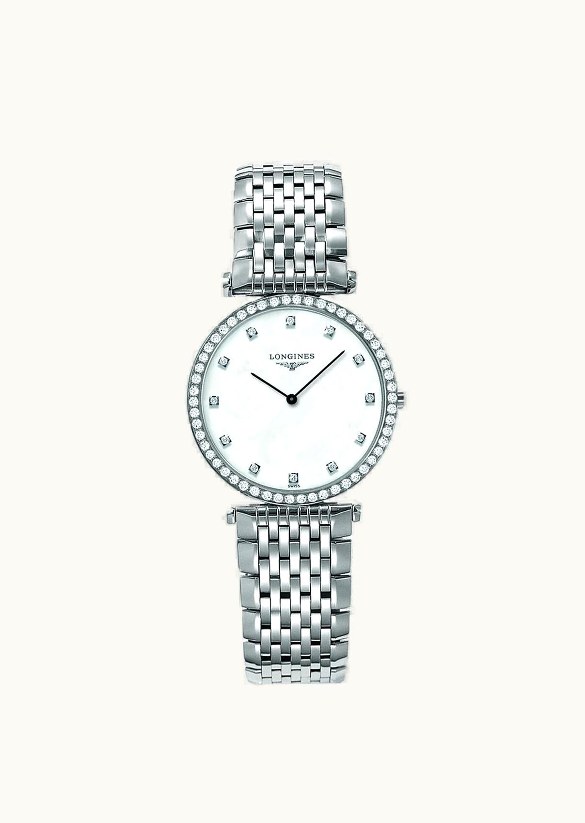 Longines La Grande Classique Quartz 29 Diamond Bezel