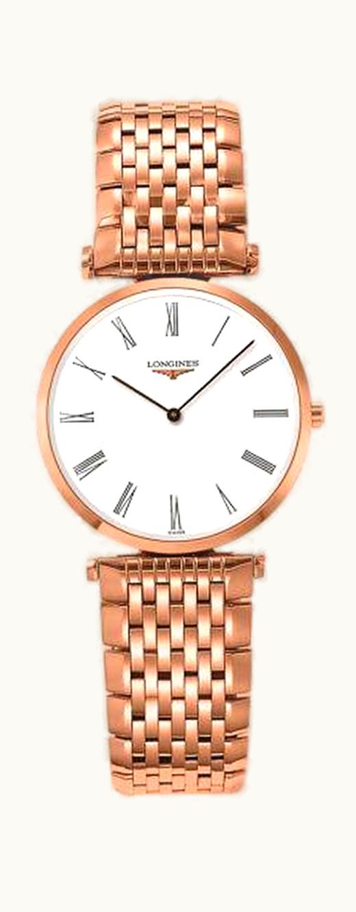 Longines La Grande Classique 29 Quartz Stainless Steel / PVD Red / White / Bracelet