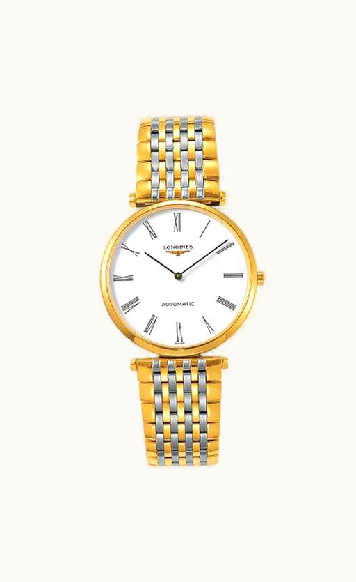 Longines La Grande Classique Automatic 36 Two Tone / White Roman