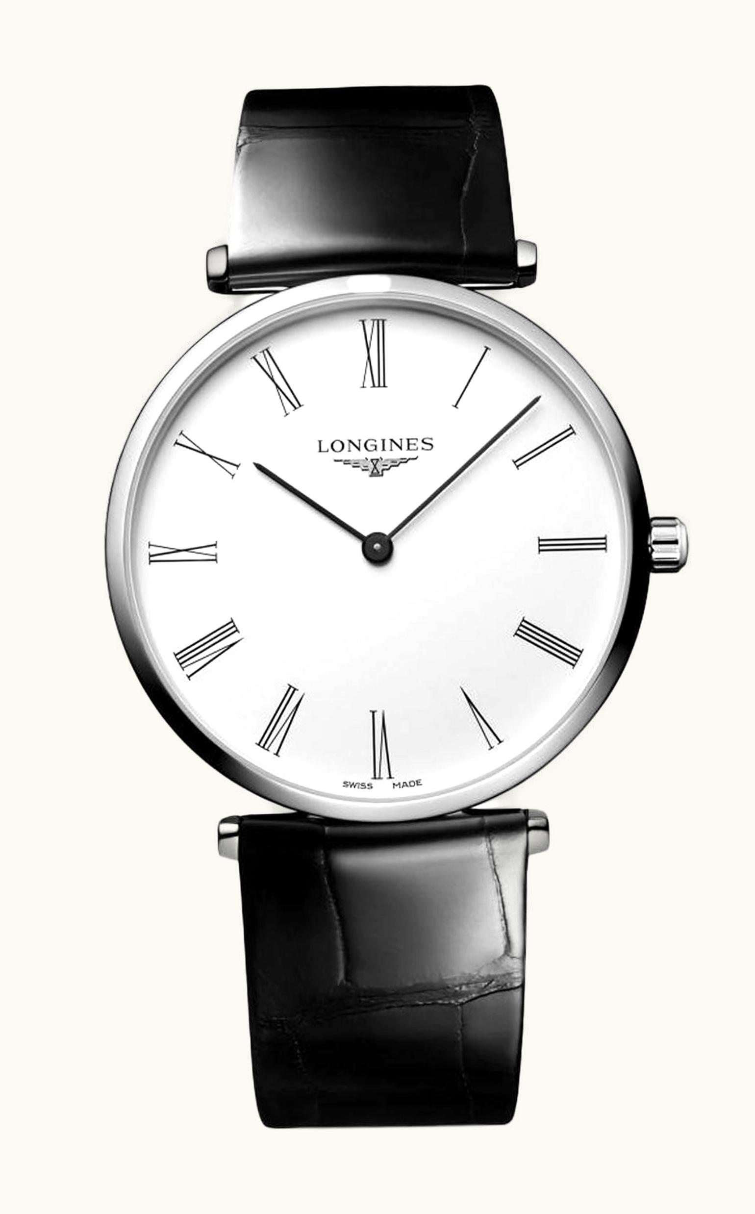 Longines La Grande Classique 38 Stainless Steel / White - Roman