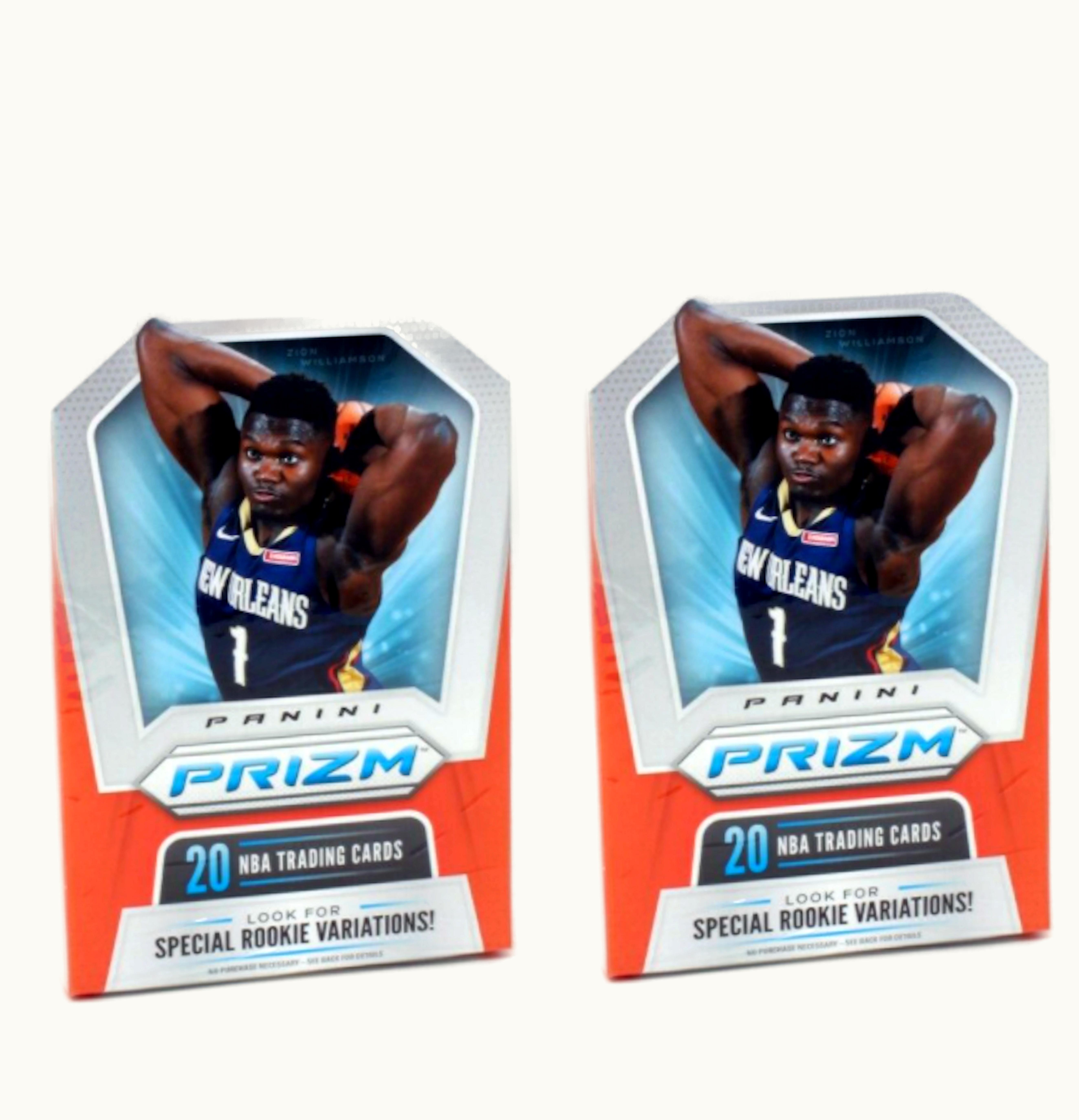 Panini 2019 20 Panini Prizm Basketball Hanger Box 2x Lot
