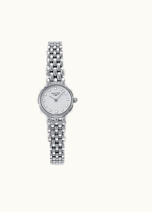 Longines Prestige Gold 19.5 Quartz White Gold