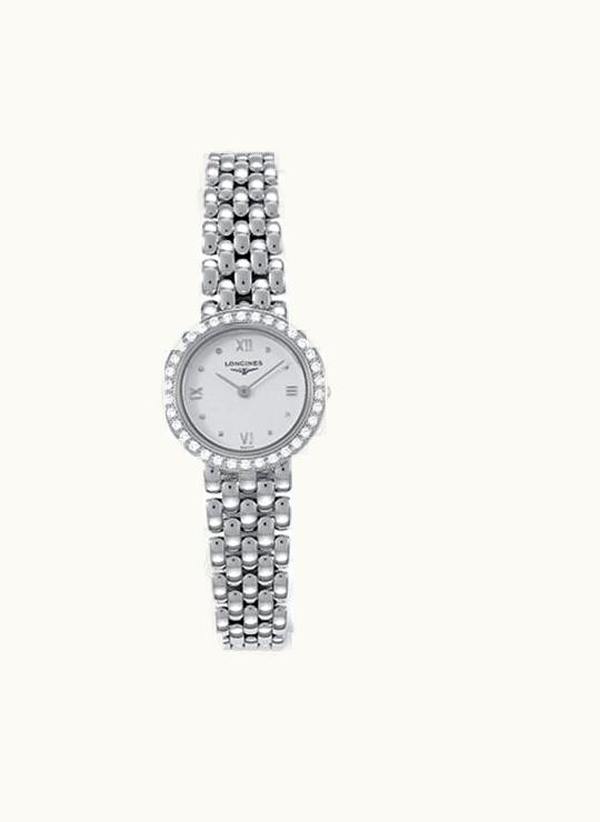 Longines Prestige Gold 21.8 Quartz White Gold