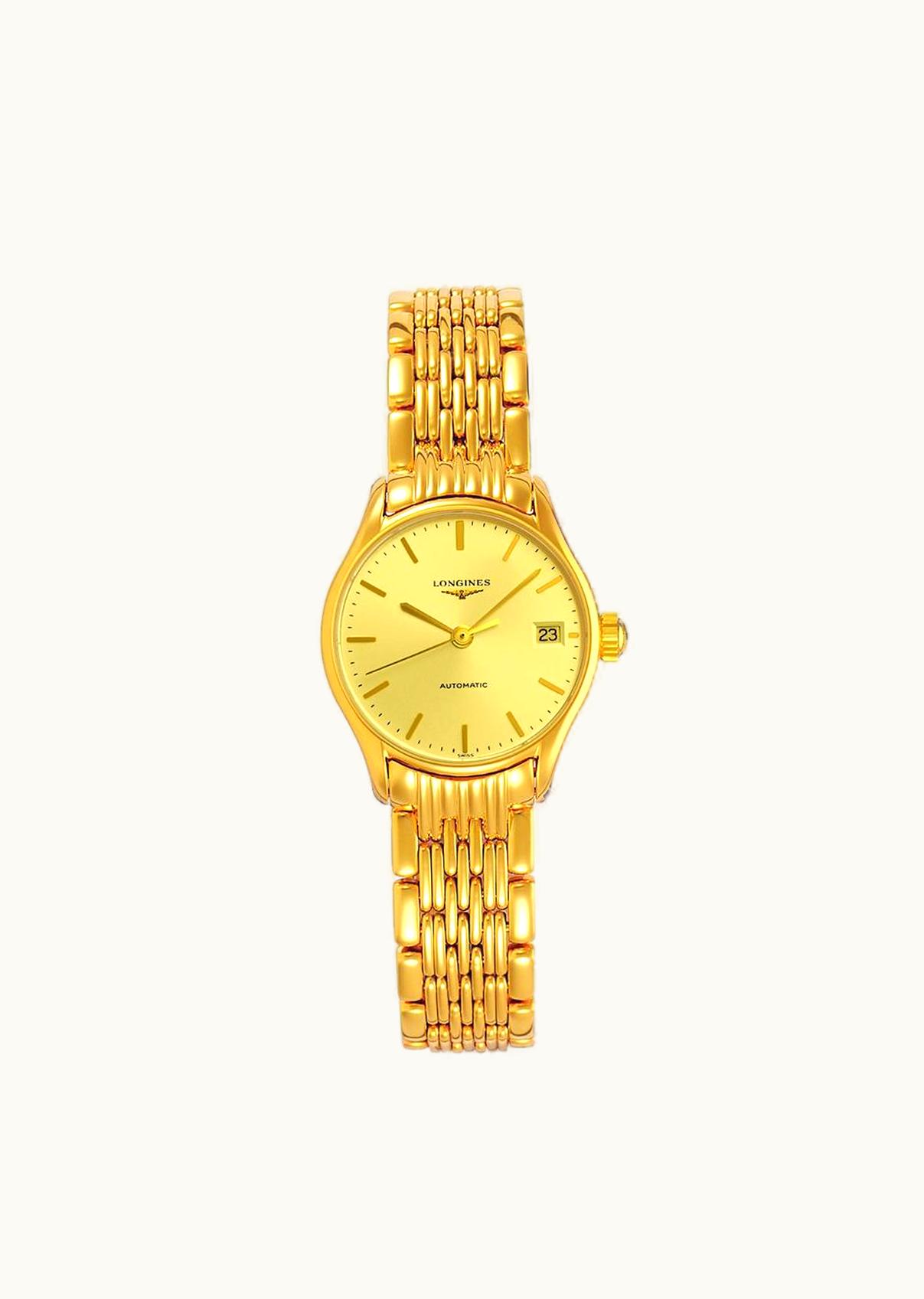 Longines Lyre 25 Automatic PVD Gold / Champagne / Bracelet