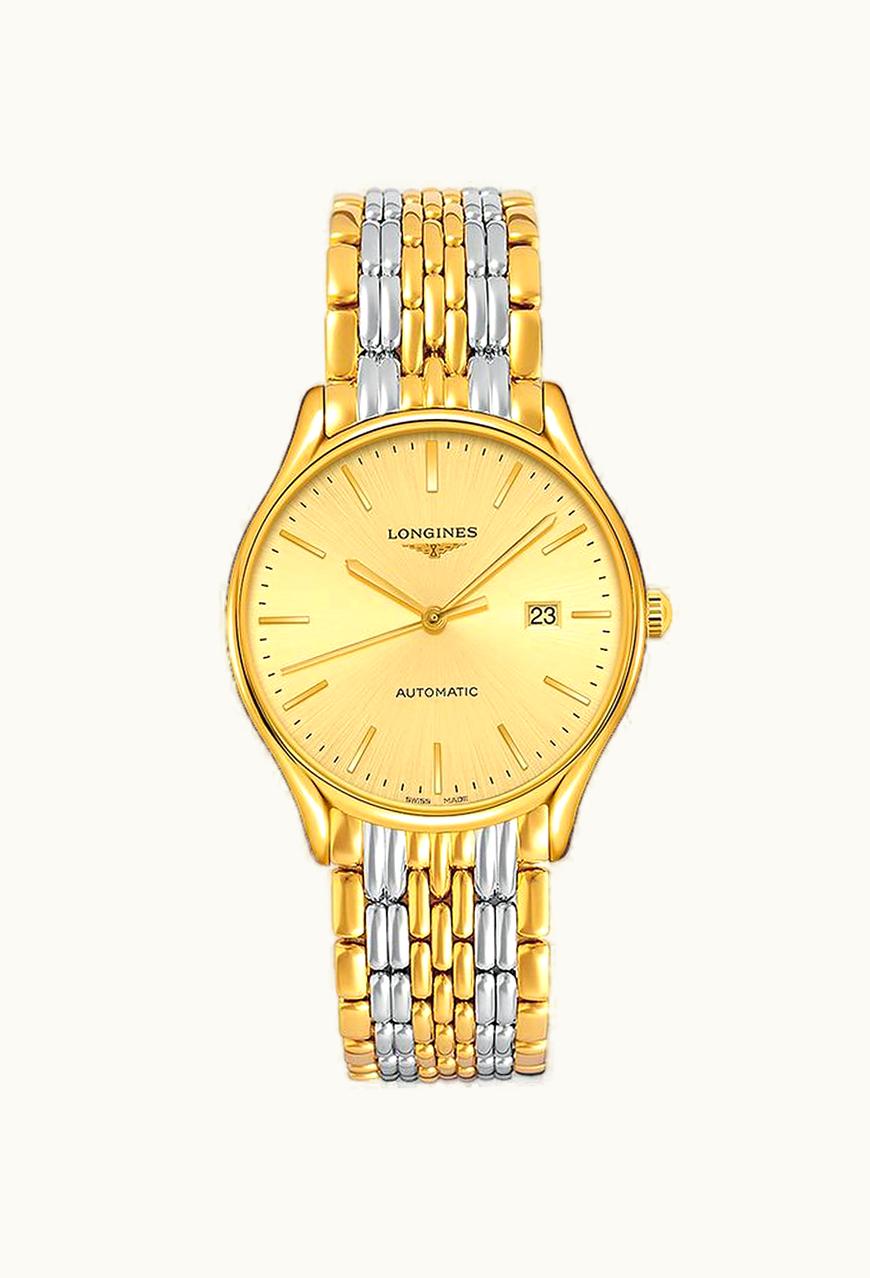 Longines Lyre 40 Automatic PVD Gold / Champagne / Bracelet