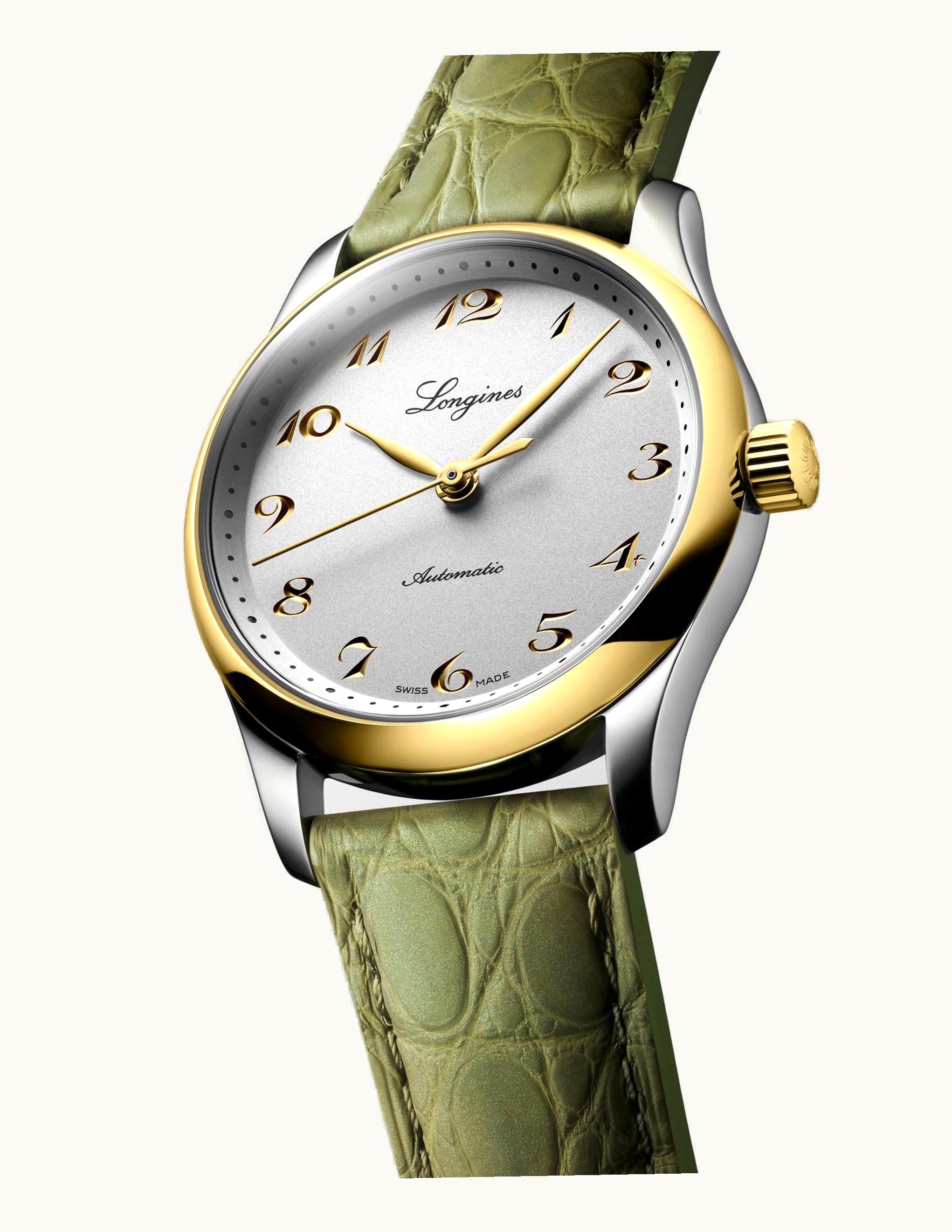 Longines Master Collection 34 Stainless Steel - Yellow Gold / Silver