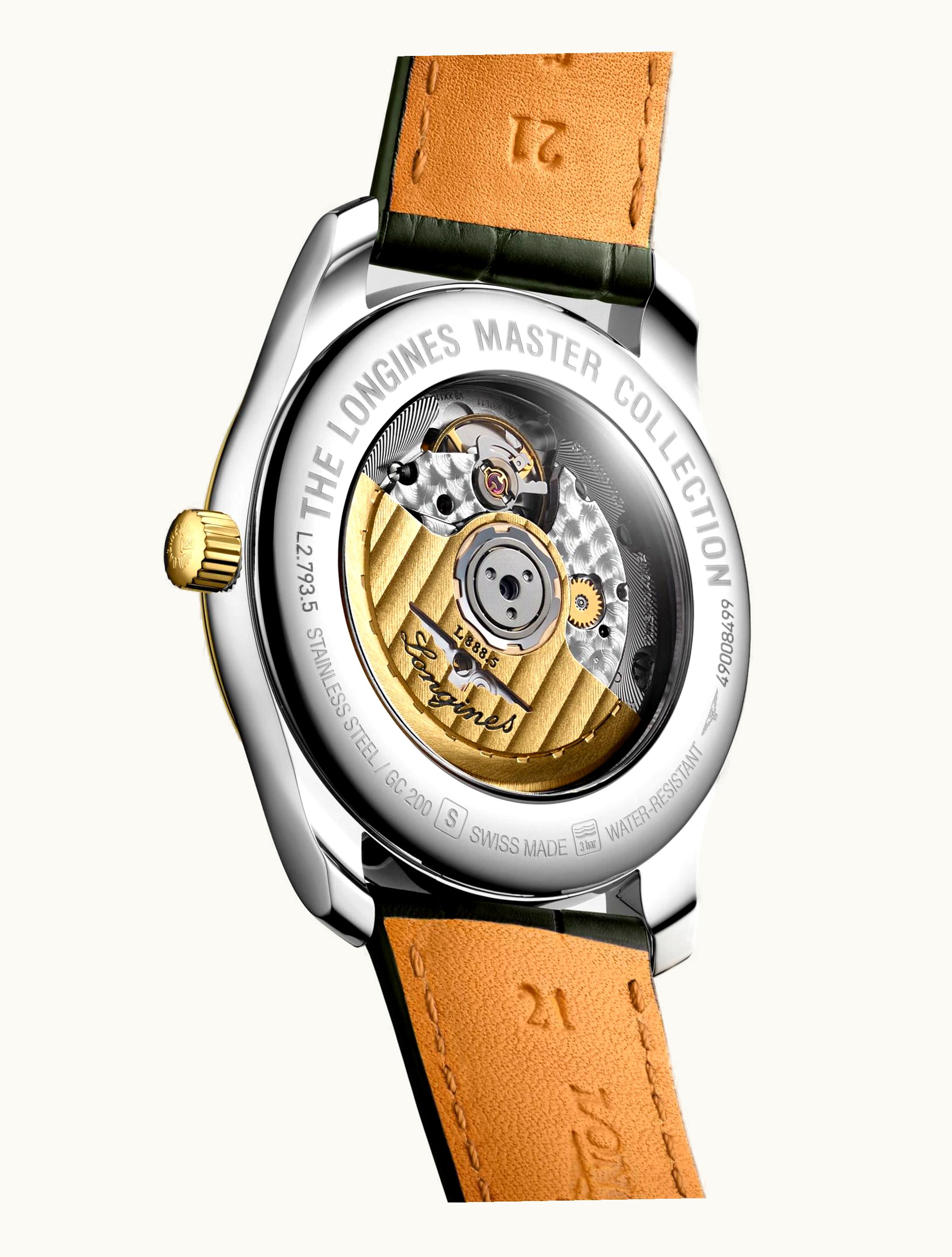 Longines Master Collection 40 Date Stainless Steel - Yellow Gold / Silver