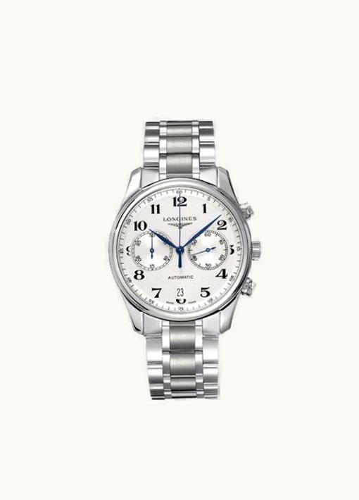 Longines Master Collection Chronograph 40 Stainless Steel / Silver / Bracelet