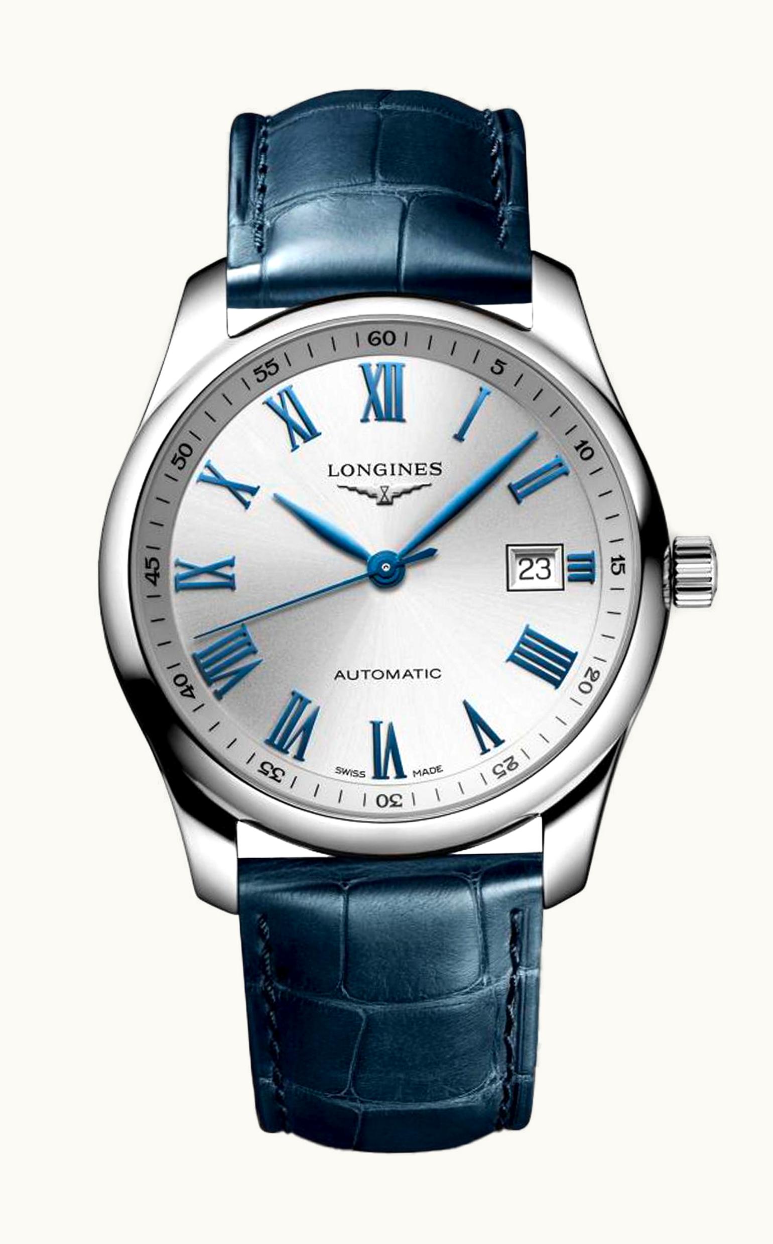 Longines Master Collection 40 Date Stainless Steel / Silver - Roman