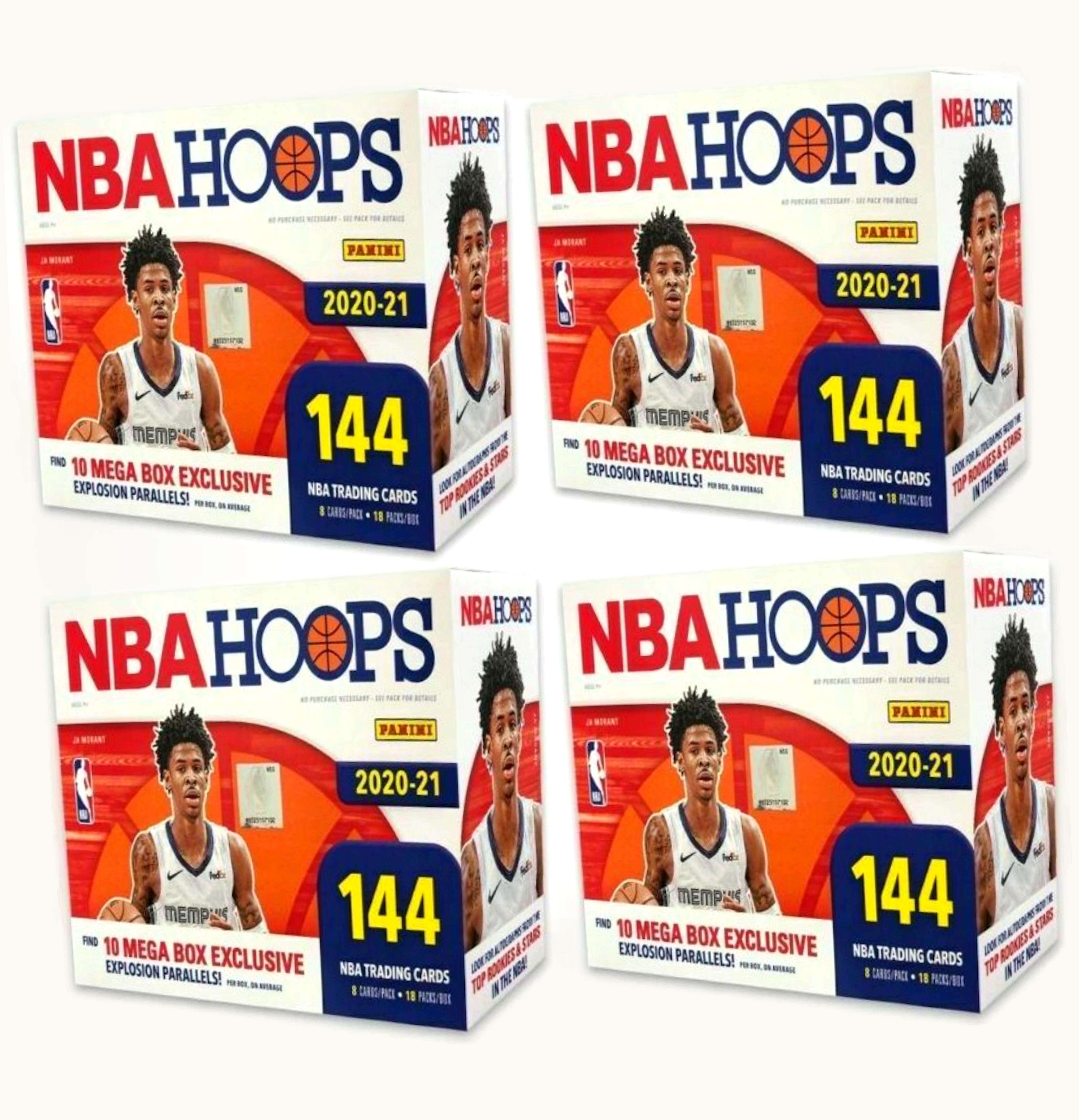 Panini Basketball Mega Box 144 Cards 4x Lot