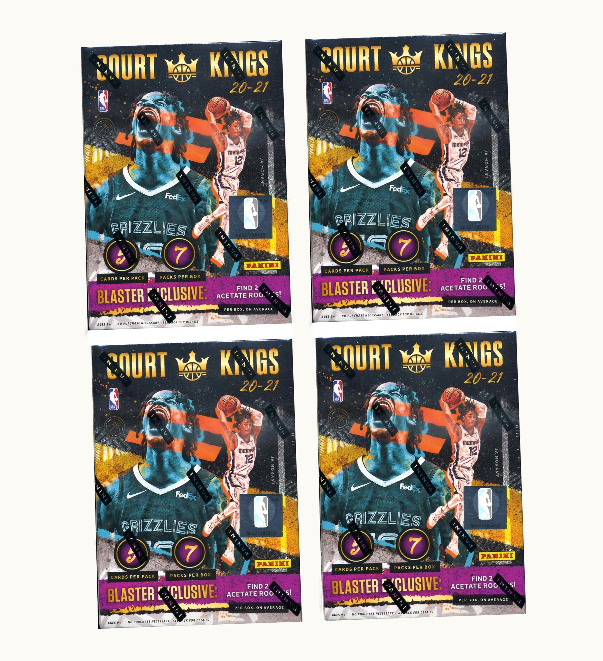 Panini Basketball International Blaster Box 4x Lot