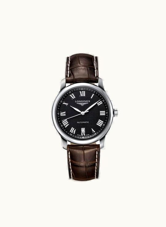 Longines Master Collection Date 38.5 Stainless Steel Black