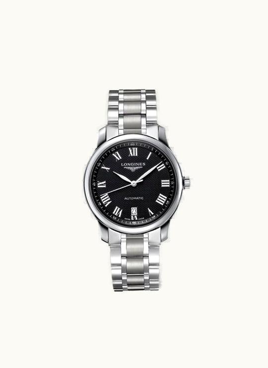 Longines Master Collection Date 38.5 Stainless Steel Black