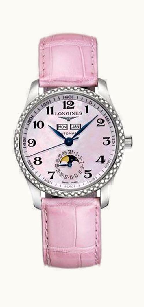 Longines Master Collection Calendar 36 Stainless Steel / Diamond / MOP