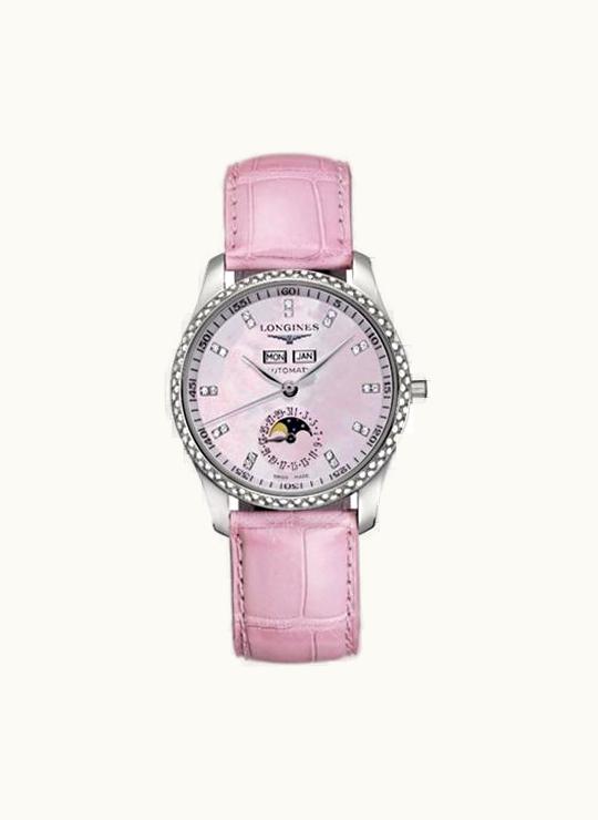 Longines Master Collection Calendar 36 Stainless Steel / Diamond / MOP