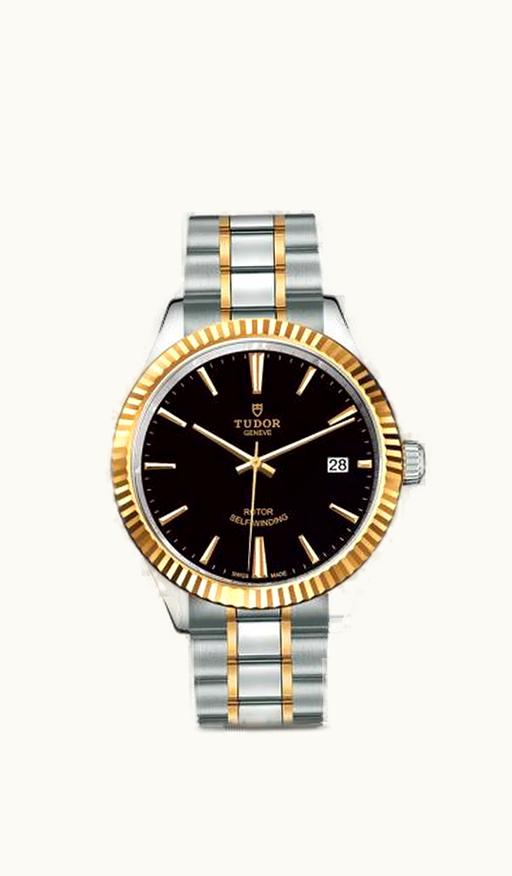 Longines Master Collection 40 Chronograph Calendar Yellow Gold / Silver / Strap