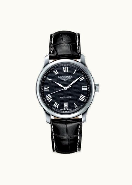 Longines Master Collection Date 38.5 Stainless Steel Black