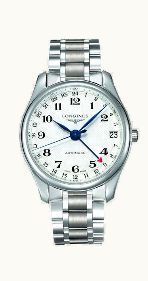 Longines Master Collection 42 24h Stainless Steel / Silver-Arabic / Bracelet