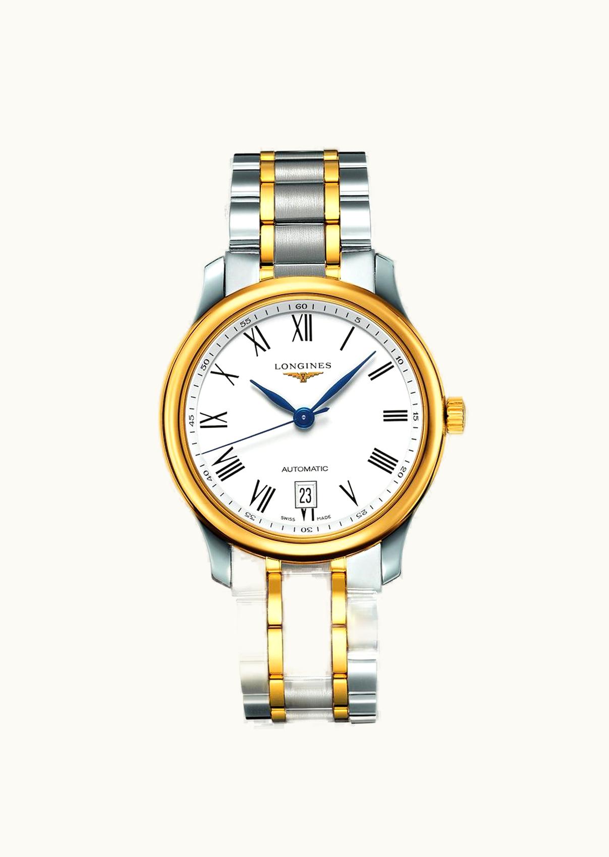 Longines Master Collection Date 38.5 Two Tone Roman