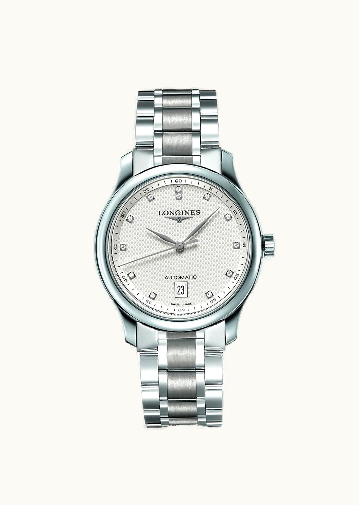 Longines Master Collection Date 38.5 Stainless Steel Diamond