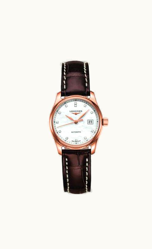 Longines Master Collection Date 29 Pink Gold