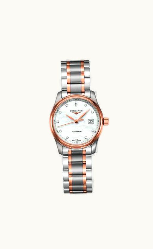 Longines Master Collection Date 29 Two Tone Pink