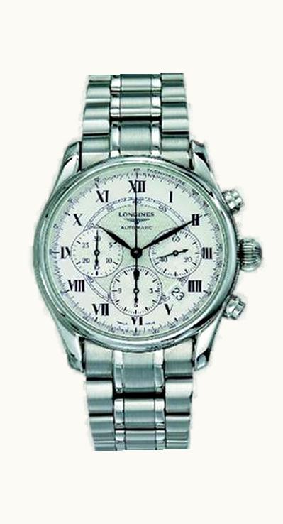 Longines Avigation Chronograph Stainelss Steel / Silver / Bracelet