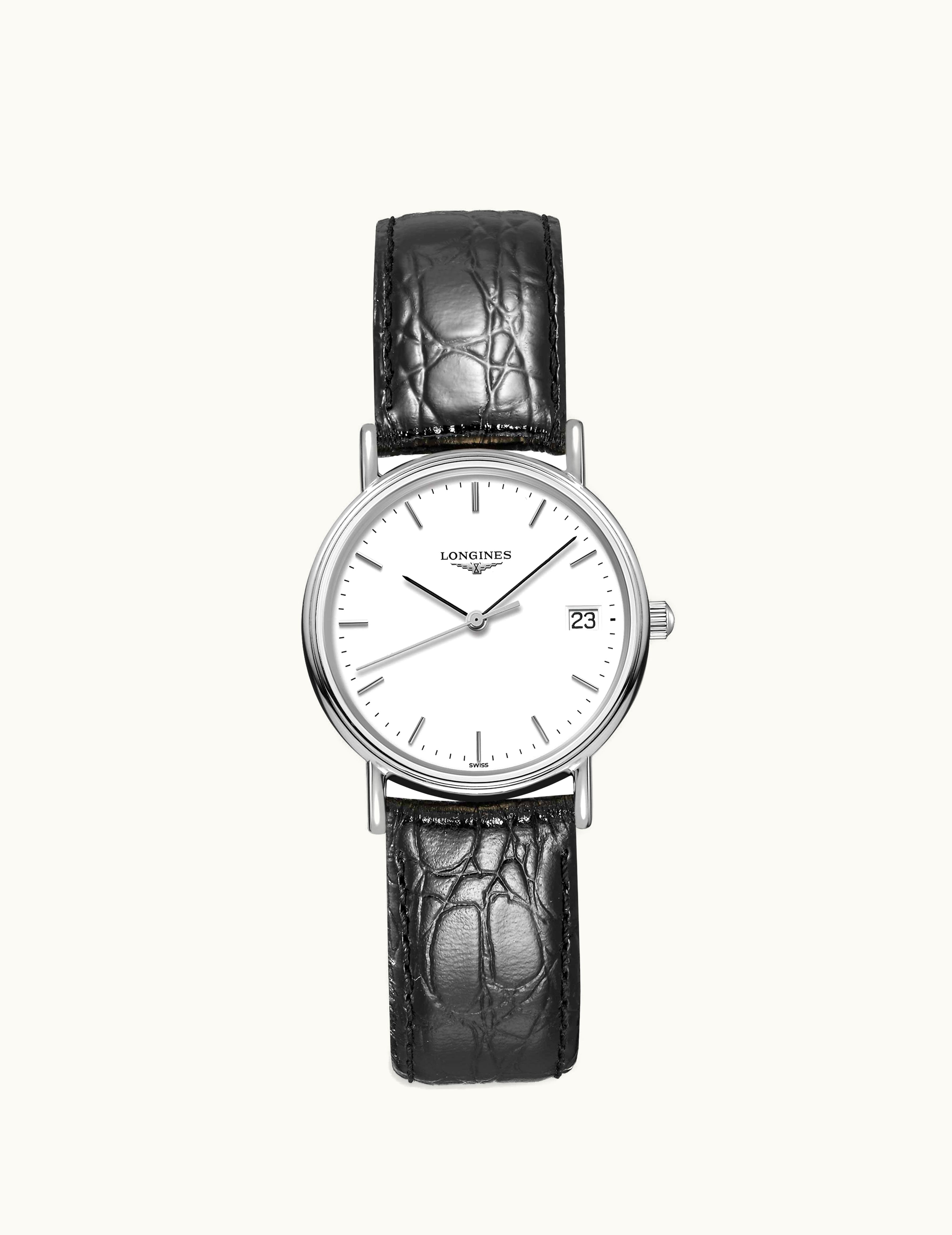 Longines Presence Quartz 30mm Stainless Steel / White