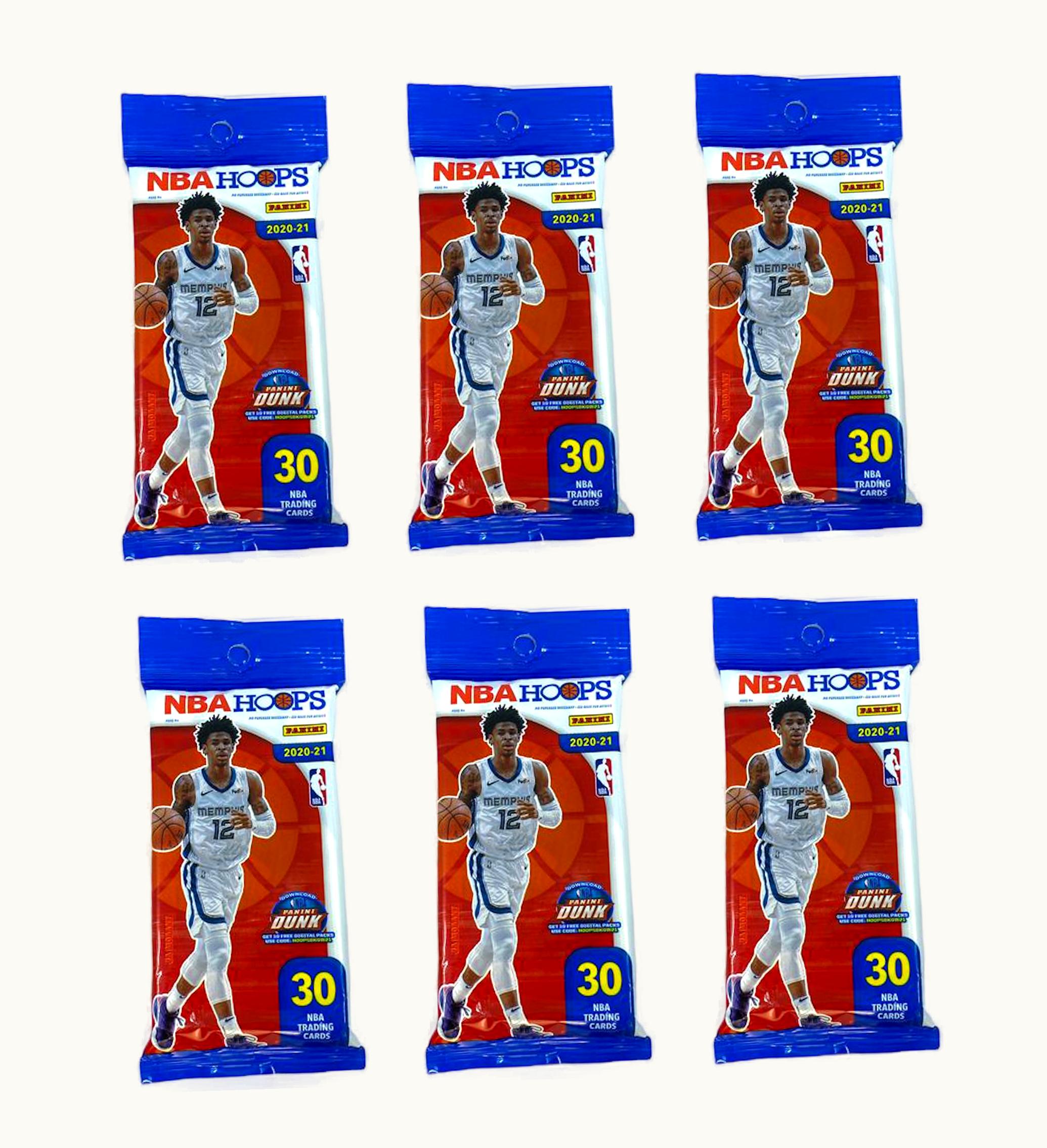 Panini Basketball Fat Pack 6x Lot