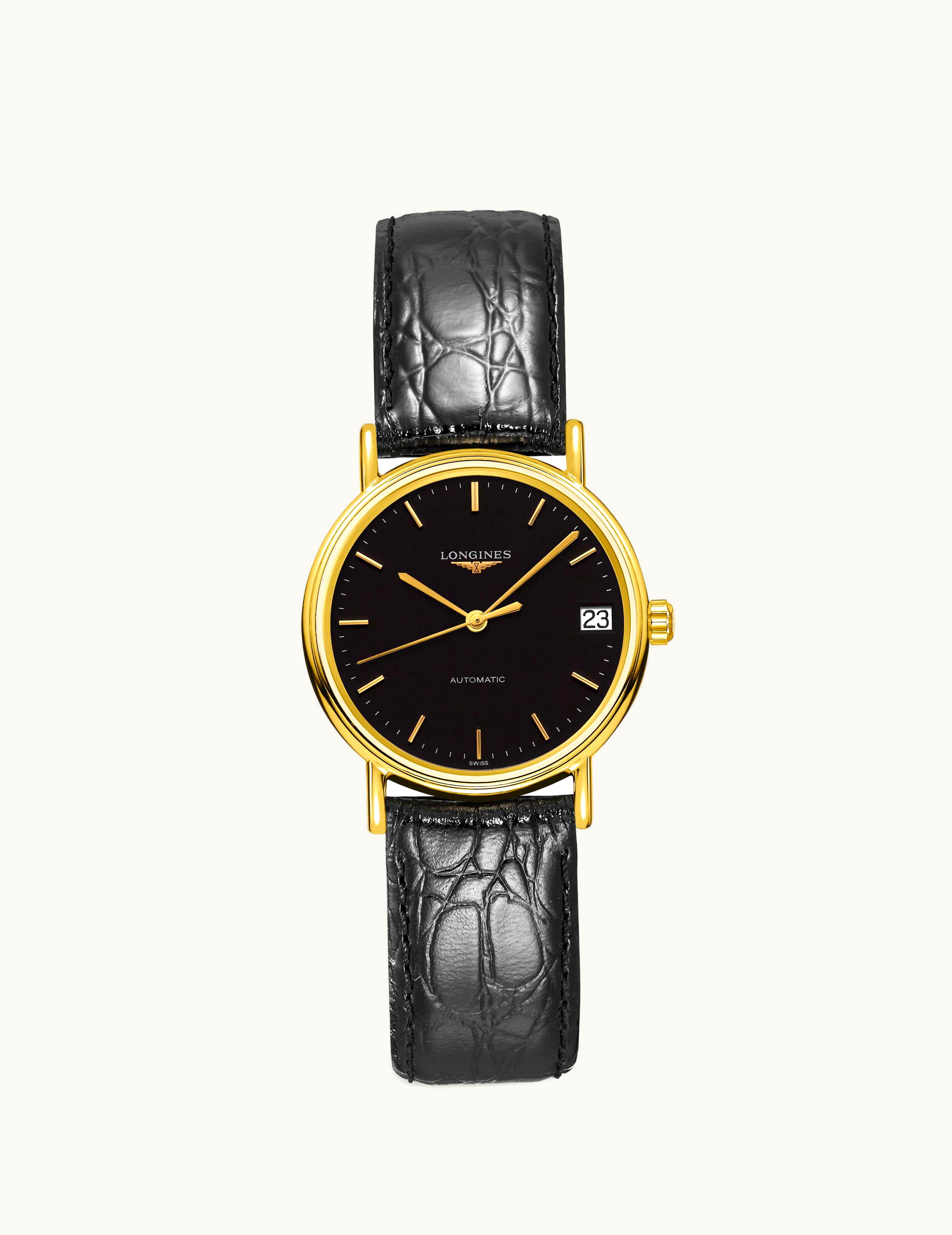 Longines Presence Automatic 30 PVD Gold / Black