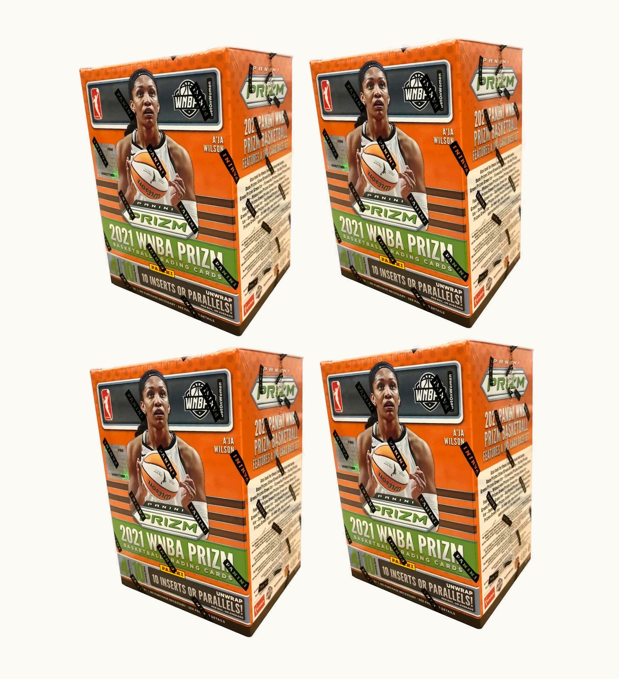 Panini WNBA Basketball (Fanatics 10-Pack) Blaster Box 4x Lot