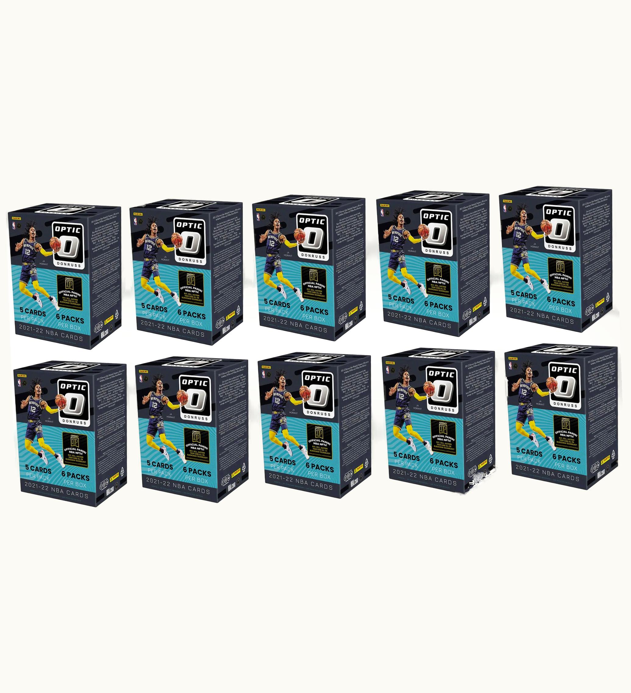 Panini Basketball Fanatics Exclusive Blaster Box (Green Shock Prizms) 10x Lot