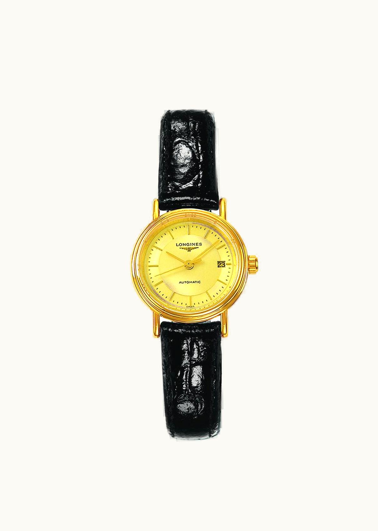 Longines Presence 25.5 Automatic PVD Gold / Champagne