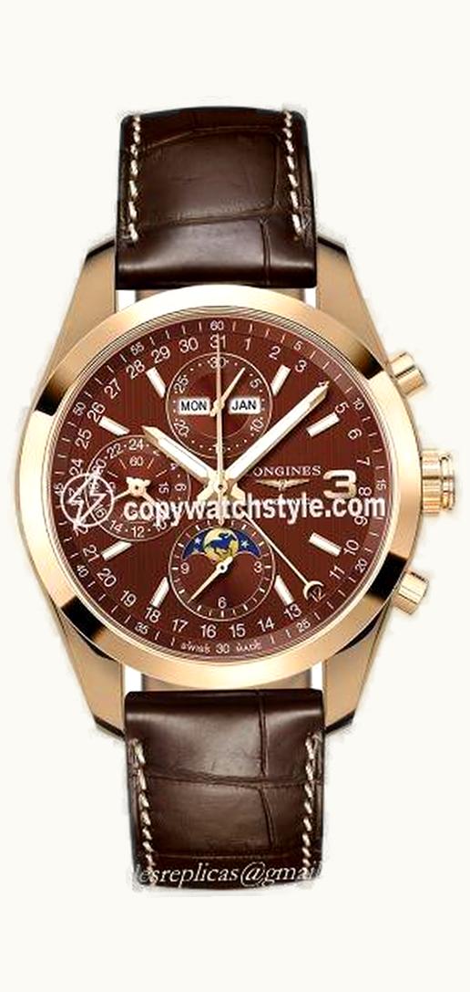 Longines Presence 38.5 Automatic PVD Gold / White / Bracelet