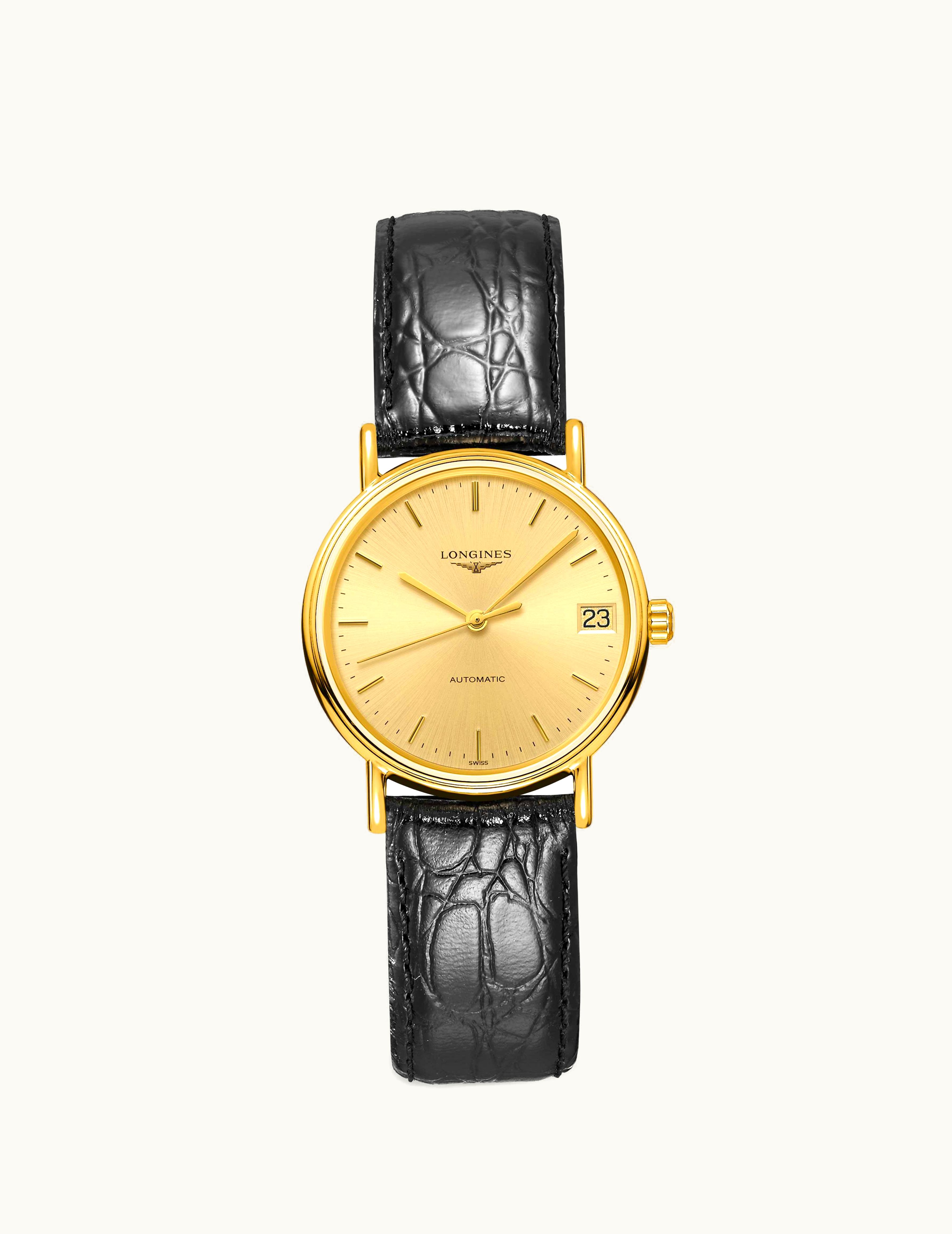 Longines Presence Automatic 30 PVD Gold / Champagne