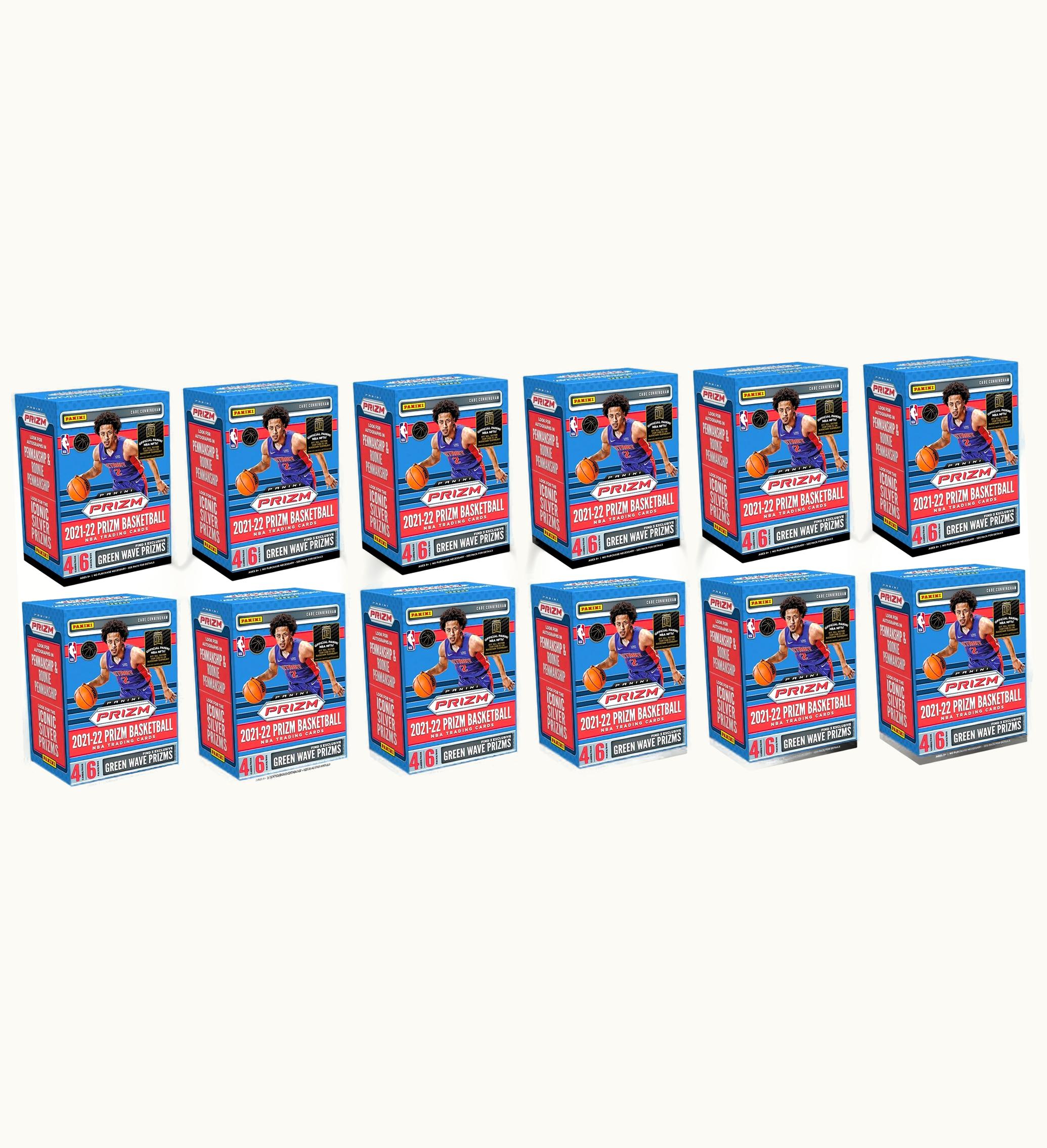 Panini Basketball Fanatics Exclusive Blaster Box (Green Wave Prizms) 12x Lot