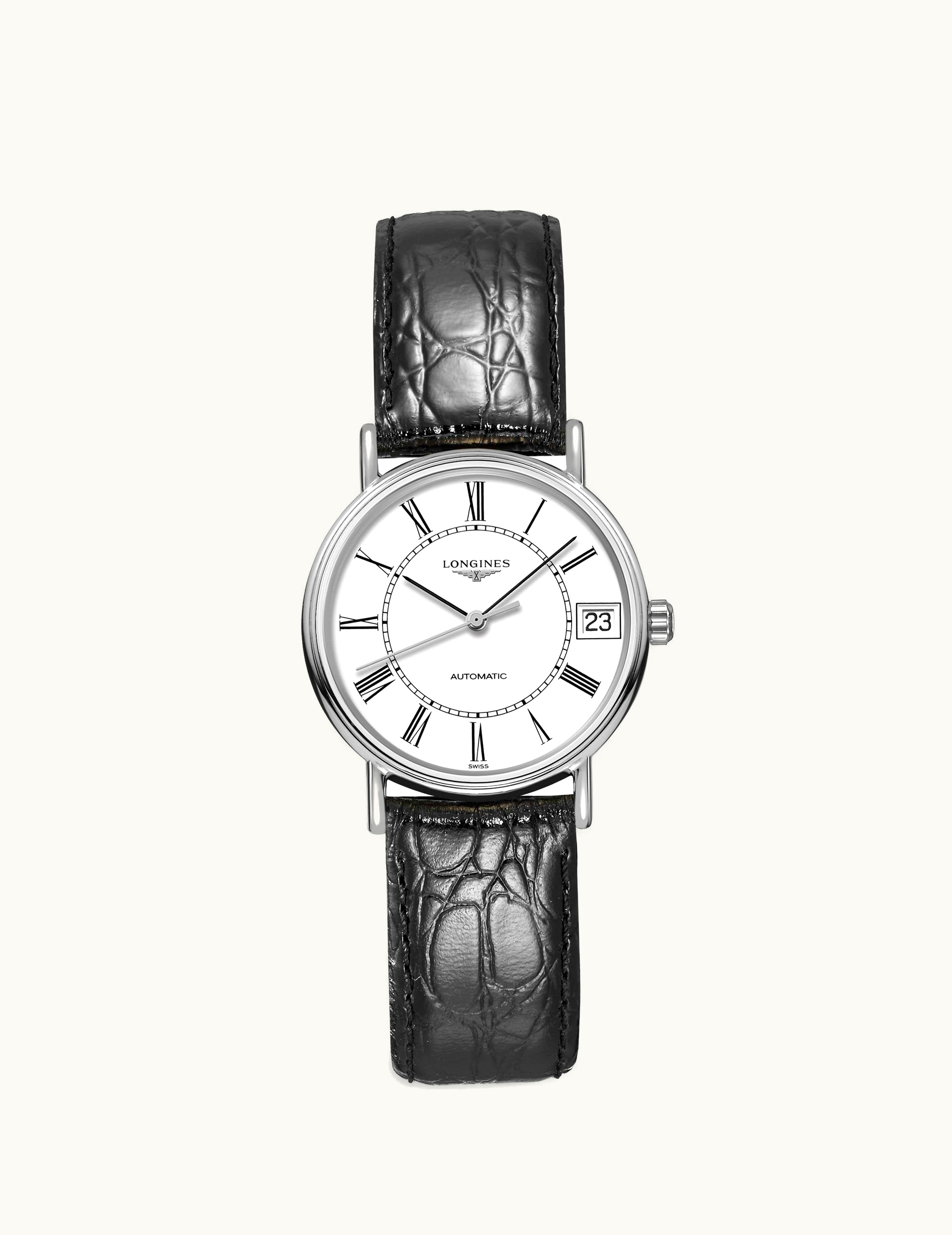 Longines Presence Automatic 30 Stainless Steel / White - Roman