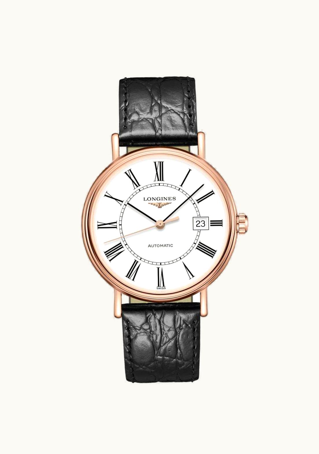 Longines Presence 40 Automatic PVD Red / White - Roman