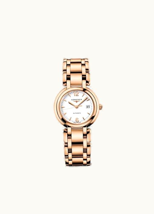 Longines PrimaLuna Automatic 30 Pink Gold Arabic
