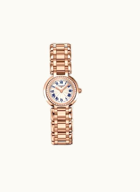 Longines PrimaLuna Quartz 23 Pink Gold Diamond