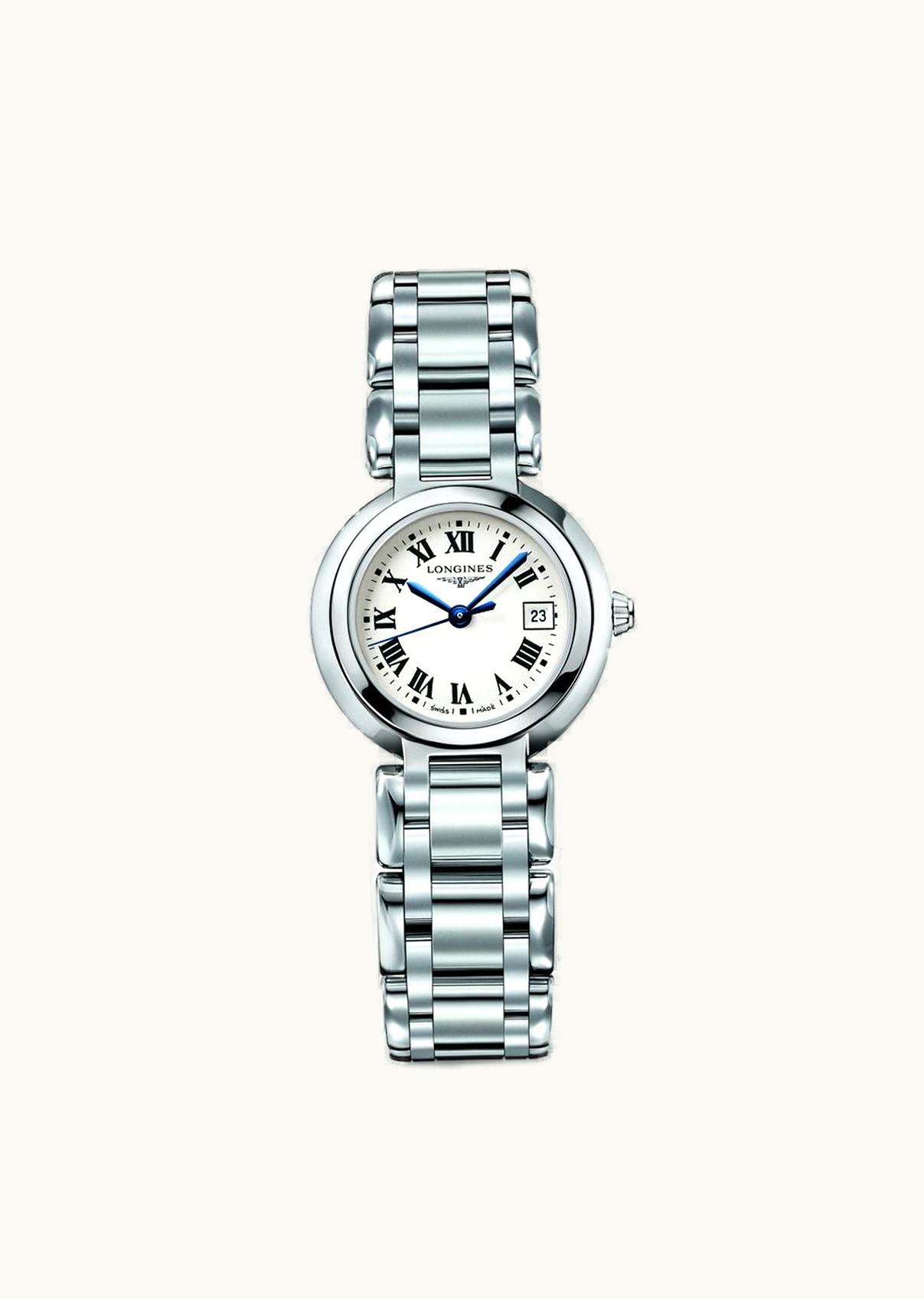Longines PrimaLuna Quartz 26.5 Stainless Steel / Silver - Roman / Bracelet