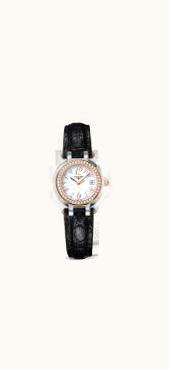 Longines PrimaLuna Quartz 26.5 Stainless Steel / Pink Gold / Diamond / MOP - Arabic