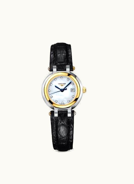 Longines PrimaLuna Quartz 26.5 Stainless Steel / Yellow Gold / MOP