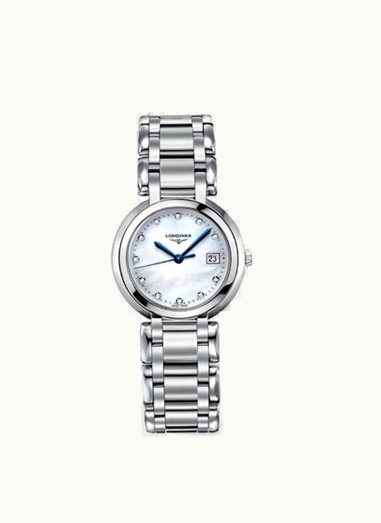 Longines PrimaLuna Quartz 30 Stainless Steel / MOP / Bracelet